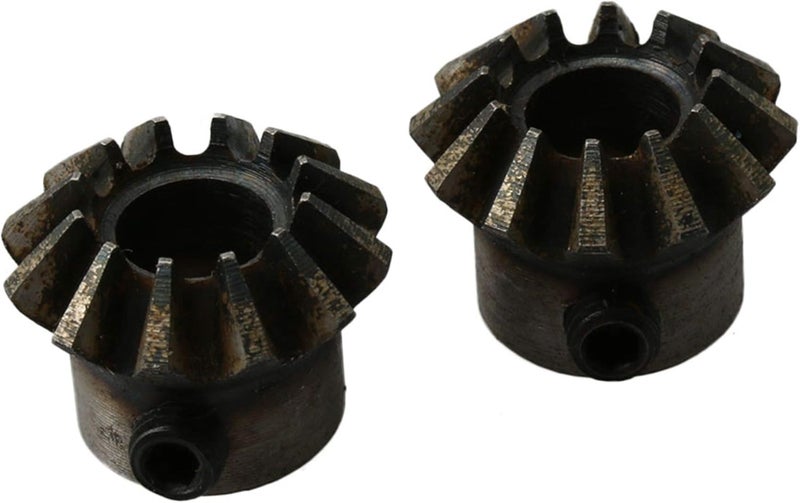 CNBTR 45# Steel 1.5 Module 12 Teeth 8mm Hole Dia Tapered Bevel Gear Wheel for Mechanical Accessories Pack of 2 - Image 1