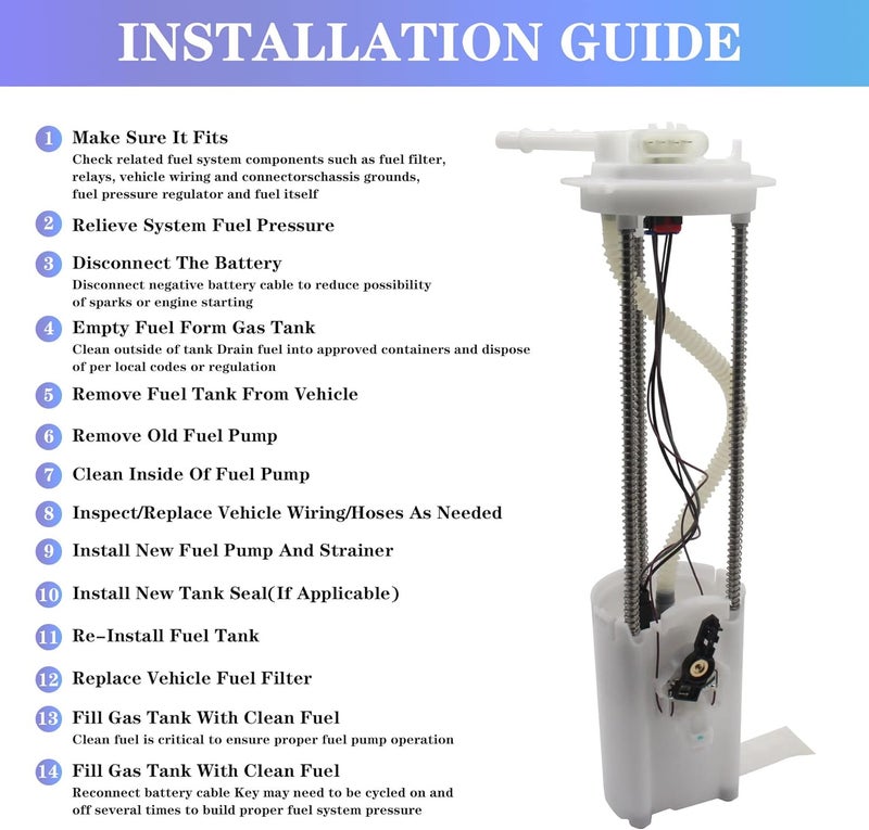AdvanEX Fuel Pump Assembly for Silverado Sierra Pickup 1999-2003 - Image 4