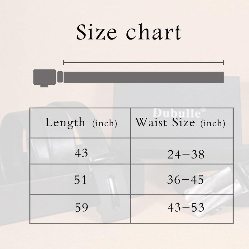 Dubulle Mens Belt Gold Ratchet Belts Designer Leather Adjustable Automatic Buckle Sliding Business Casual Party Festival - Image 4