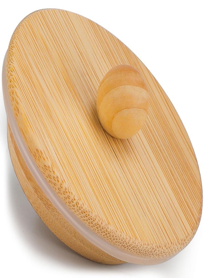PrimZooty Bamboo Lid for Chemex Coffee Makers 3/6/8/10 Cup, Innovative Design, Made of Natural Bamboo - Image 1