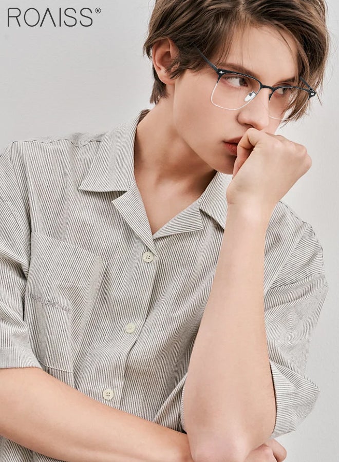 roaiss 3-in-1 Magnetic Polarized Clip-On Sunglasses Set, Blue Light Blocking Glasses with Magnetic Polarized Lens and Magnetic Night Vision Lens, Versatile Eyewear for Day and Night Use for Men and Women - Image 2