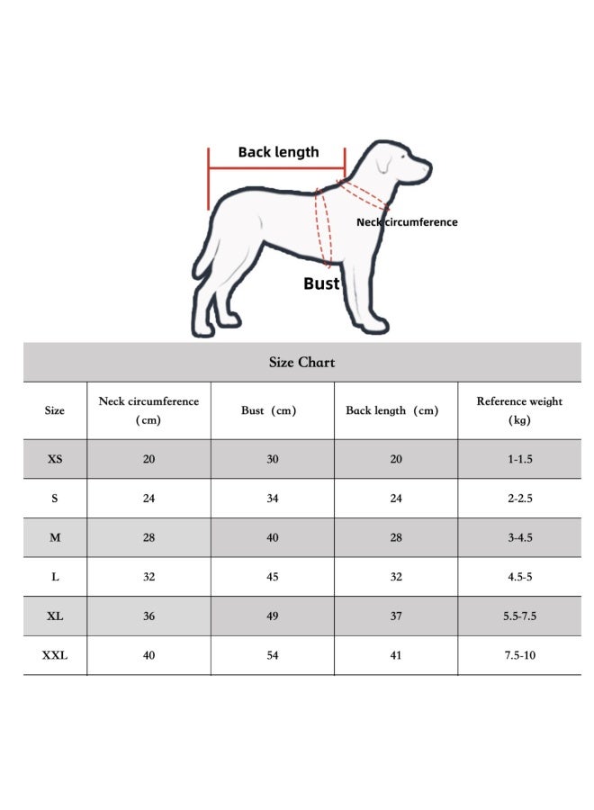 Dog Coat with Harness Puppy Coats Small Dog Harness Jacket Winter Jackets for Smal Medium Large Dogs,  Red - Image 5