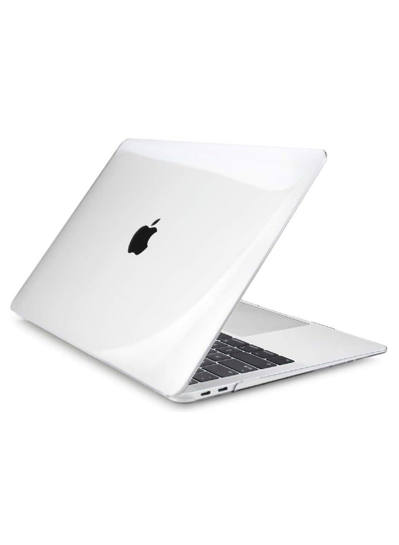Mufaens Protective Hard Shell Case Cover Compatible For Apple MacBook Air 13 Inch with Retina Display & Touch ID, Model: A2337 M1 A2179 A1932 Release in 2020 2019 2018, Clear - Image 3