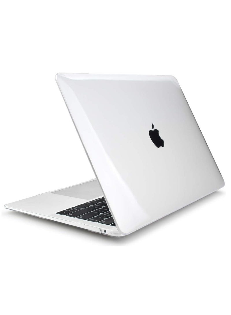 Mufaens Protective Hard Shell Case Cover Compatible For Apple MacBook Air 13 Inch with Retina Display & Touch ID, Model: A2337 M1 A2179 A1932 Release in 2020 2019 2018, Clear - Image 4