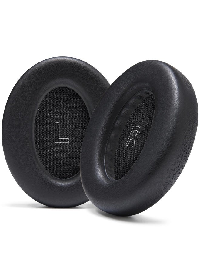 KISSUN QuietComfort Ultra Earpads, Made by Wicked Cushions | Enhanced Comfort & Durability for Bose QuietComfort Ultra Headphones | Upgraded Memory Foam & Premium Materials | Black - Image 1