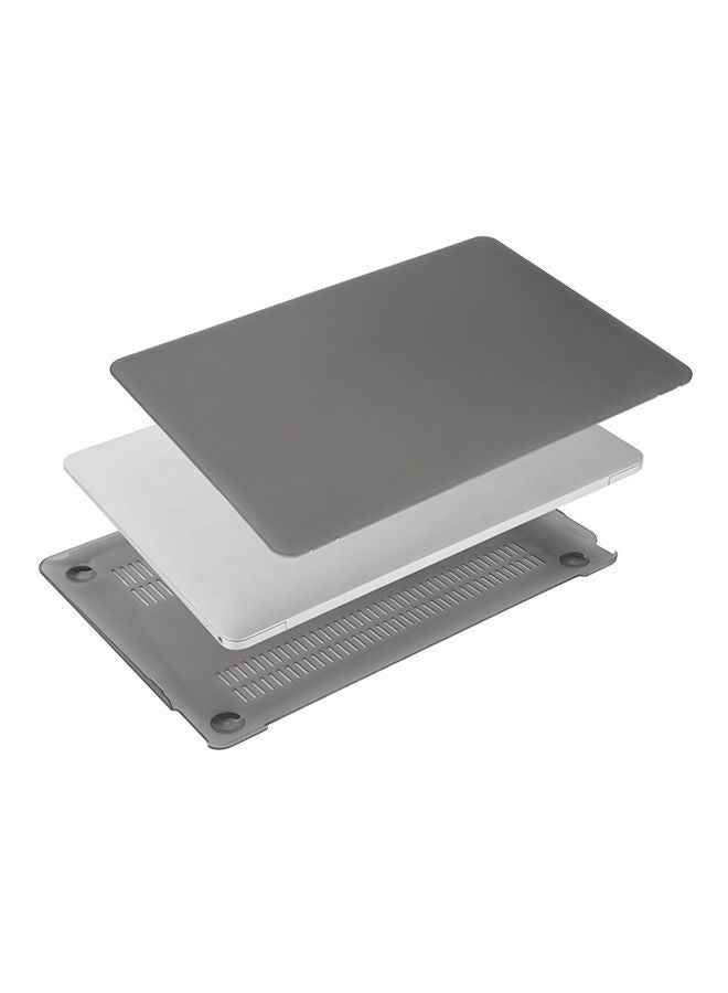 NIBEMINENT Hard Shell Case Cover For Apple MacBook 12-inch With Retina Display A1534 Grey  - Image 4