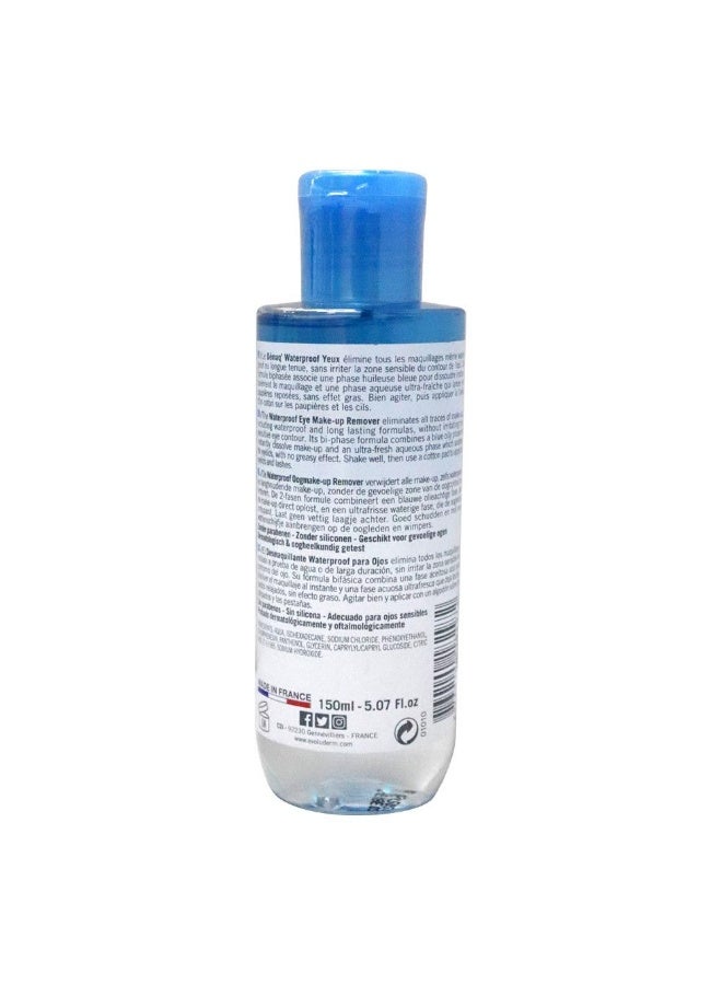 Evoluderm Waterproof Eye Make-Up Remover 150 ML 18297 - Image 1