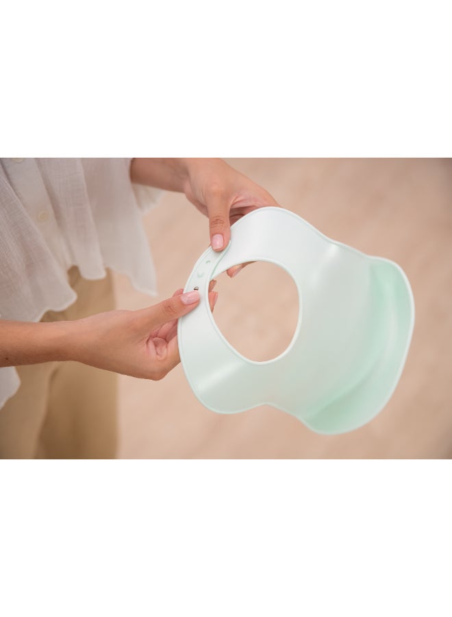 miniLAnD Soft Bib Mint - Image 5