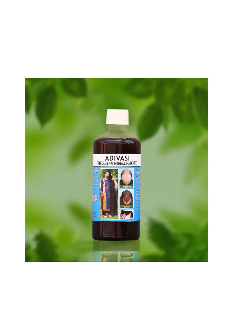 Adivasi Neelambari Adivasi Neelambari Herbal Hair oil, Basically Made By Pure Adivasi Ayurvedic Herbs 250 ML  - Image 5