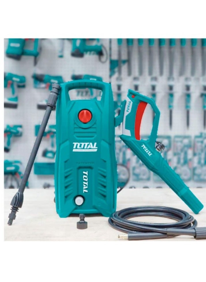 Total Tools - TOTAL Pressure Washer 1400W 130 Bar With Accessories TGT11316 - Image 1