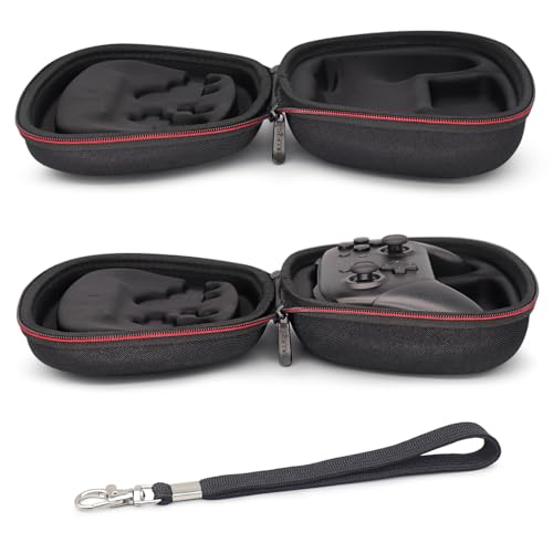 sisma Carrying Case Compatible with Nintendo Switch 2 Pro Controller, Hard Shell Original Switch Controller Protection Portable Travel Protective Case, Black - Image 5