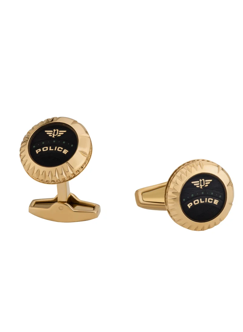 POLICE Cufflinks for Men with wings Logo