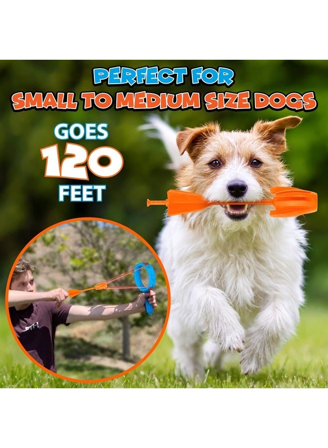 Funwares Ring Strike Fetch, Launcher for Dogs, Fetch Toy for Medium and Small Dogs - Image 2