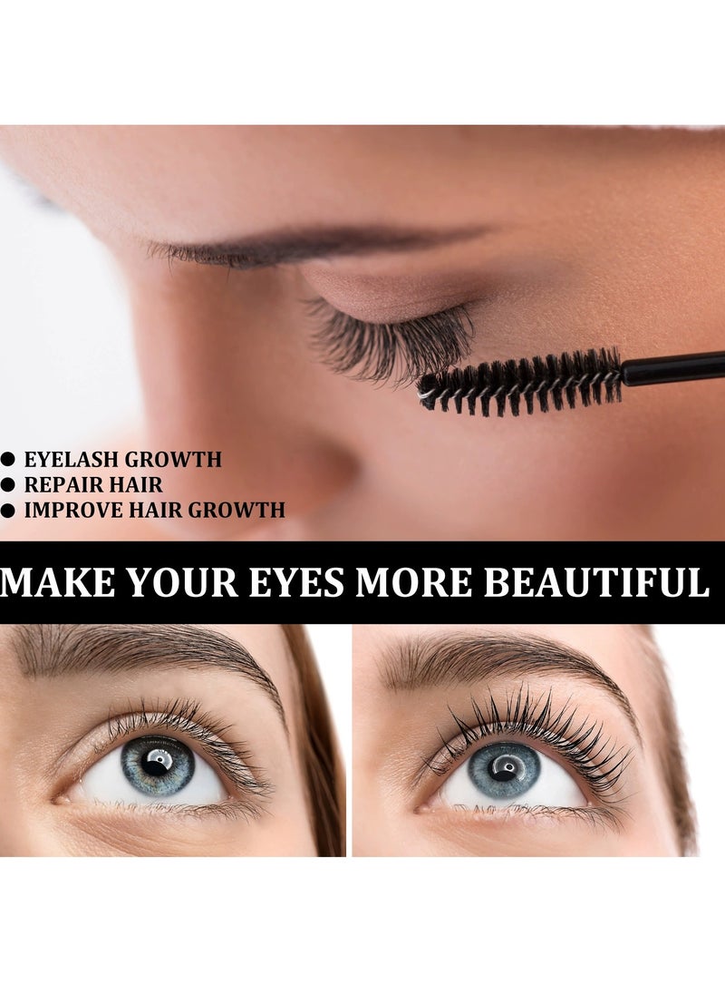 EELHOE - Eyelash Growth Serum， Applicator Brush | Promotes Fast Eyelash Growth, Thickening & Eyebrow Lift Enhancer -10ml - Image 1