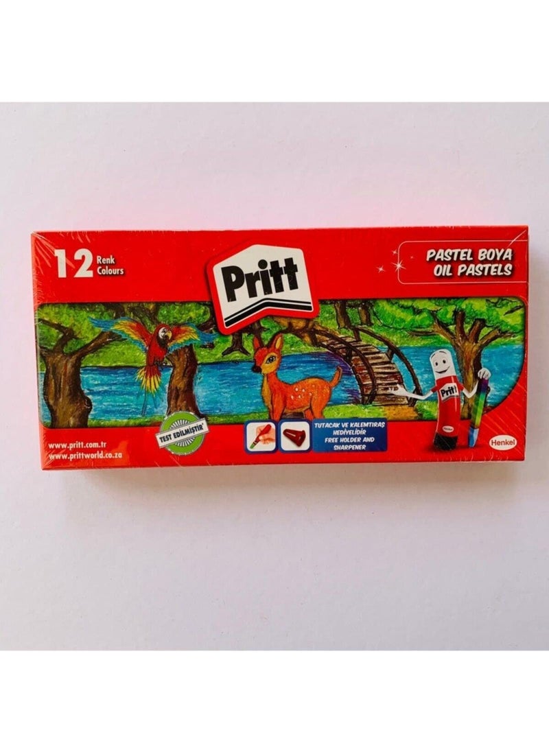 Pritt Crayon 12 Pack Mode 