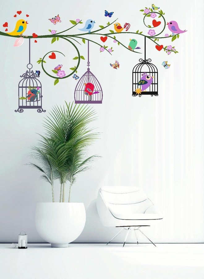 Akki Wold Cartoon Children with Flowers Wall Decal Sticker, Garden Scene Sticker, Decorative Wall Decor Sticker (Desg_22) - Image 5