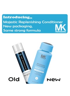 Majestic Keratin MK Replenishing Shampoo and conditioner 300ml set  - Image 5