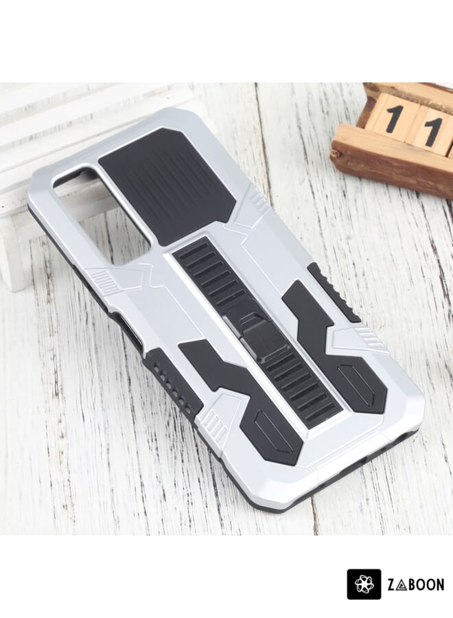 Zaboon غطاء حماية لجهاز vivo Y51 2020 ديسمبر فنجارد حزام كيكستاند TPU + PC - Image 2