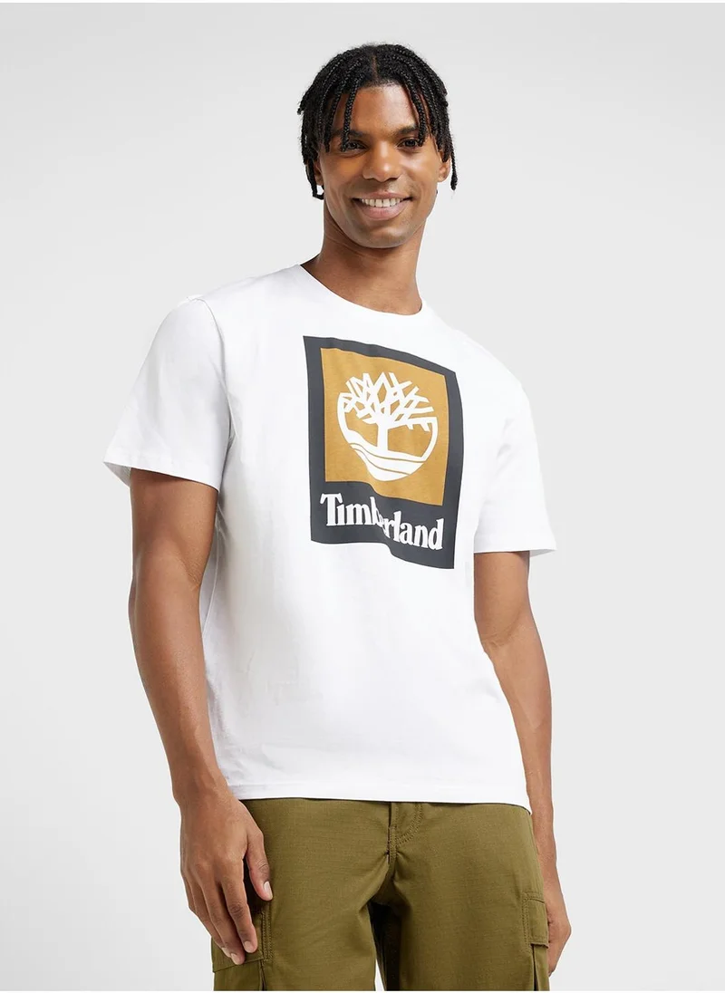 Timberland Stack Logo T-Shirt