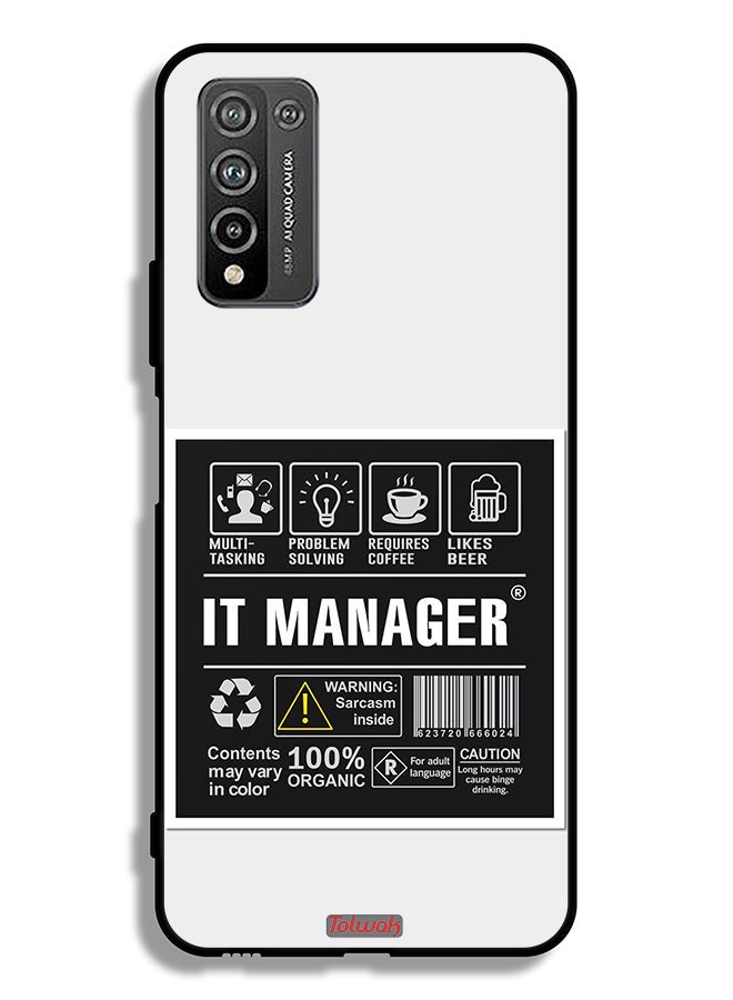 Tolwak Honor 10X Lite Protective Case Cover It Manager Sticker - Image 2
