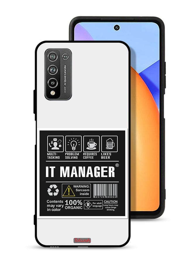 Tolwak Honor 10X Lite Protective Case Cover It Manager Sticker - Image 1