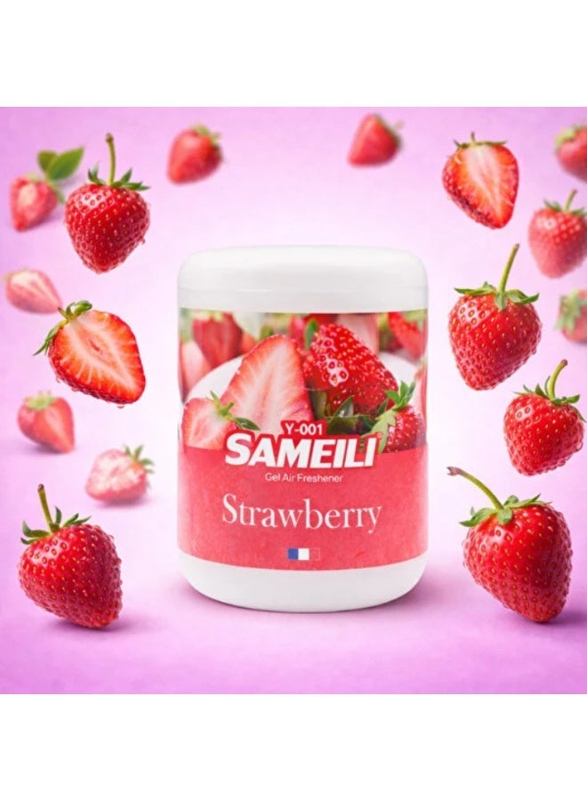 SAMEILI Strawberry Gel Air Freshener For cars - Image 1