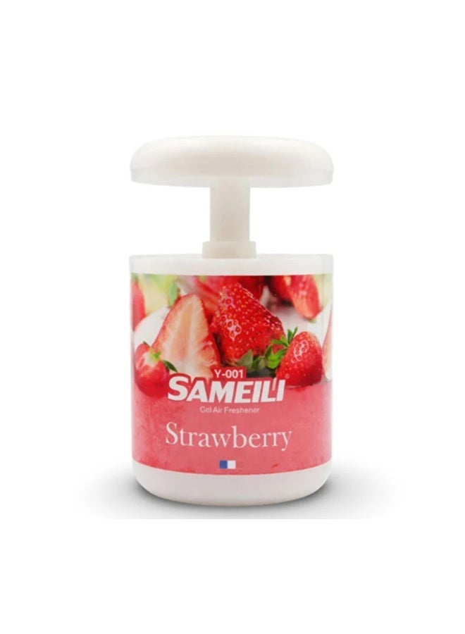 SAMEILI Strawberry Gel Air Freshener For cars - Image 5