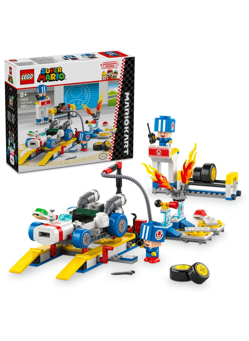 ليغو Mario Kart™‎ – مرآب Toad من LEGO® Super Mario™‎، هدية شخصية Nintendo®‎‏ 72035  - Image 1