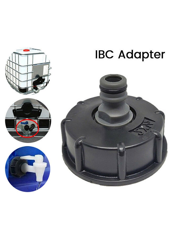 Generic - IBC Tank Adapter Adaptor Connector Tap Hose Hoze Cap Water Bowser Standard Fit - Image 1