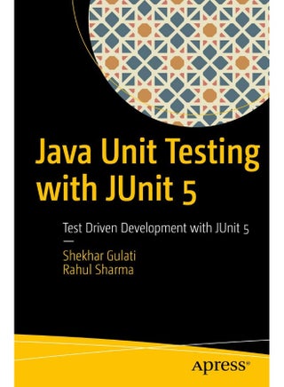 Apress Java Unit Testing with JUnit 5: Test Driven Development with JUnit 5 - pzsku/ZD08C454968D668EC78E1Z/45/1747922052/48ee1241-03b7-4b88-8769-6375043fa1f4