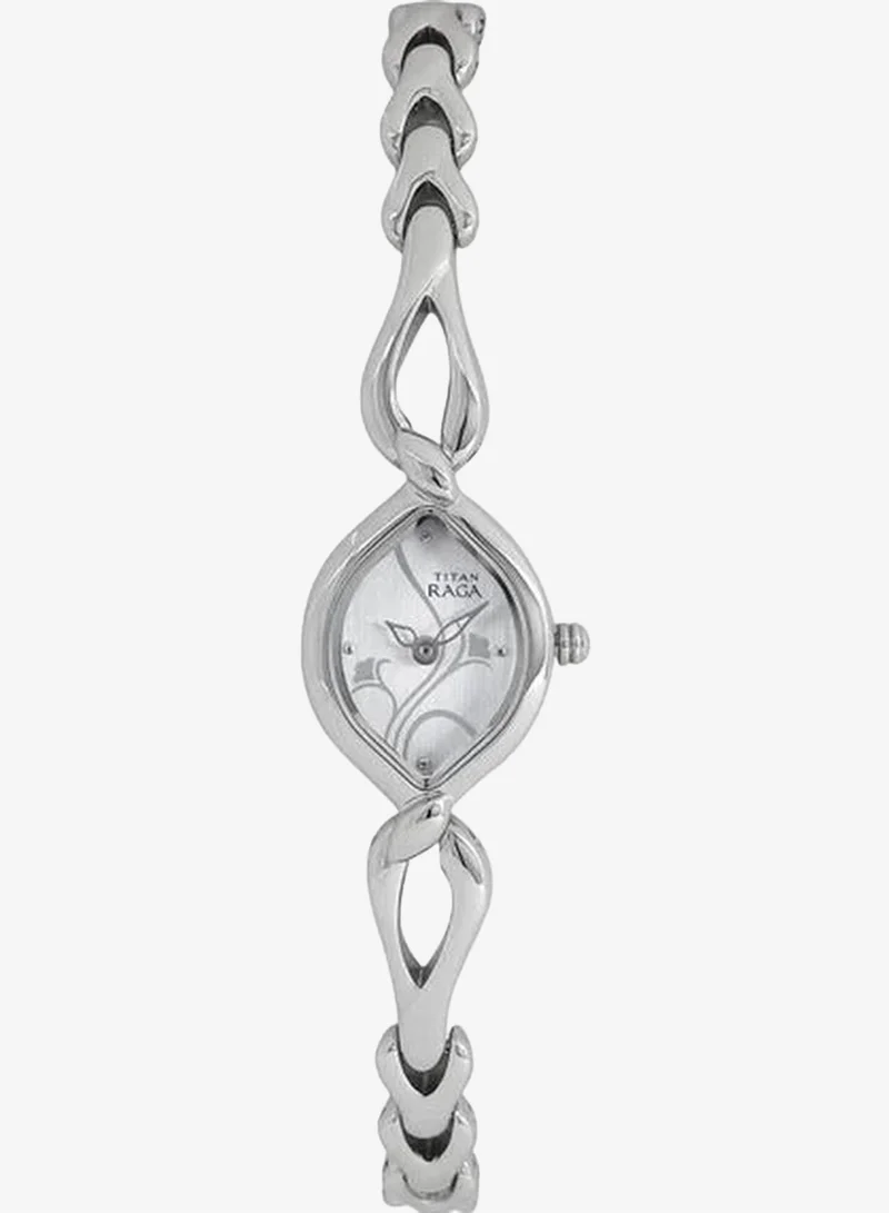 Titan Women's Metal Analog Watch 2455SM01 - 17.5 mm