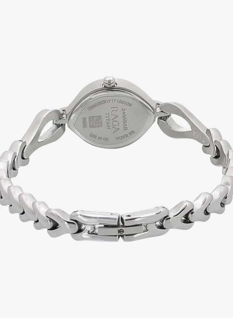 Titan Women's Metal Analog Watch 2455SM01 - 17.5 mm