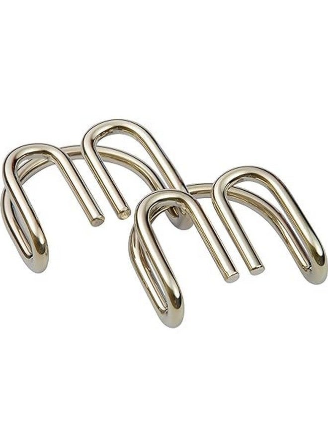 kunya Kunya Kid 6Pc Brain Teasers Metal Wire Puzzle - IQ Toys for Gifts, Party Favors, Prizes - Disentanglement Unlock Interlock (6 Pc)  - Image 3