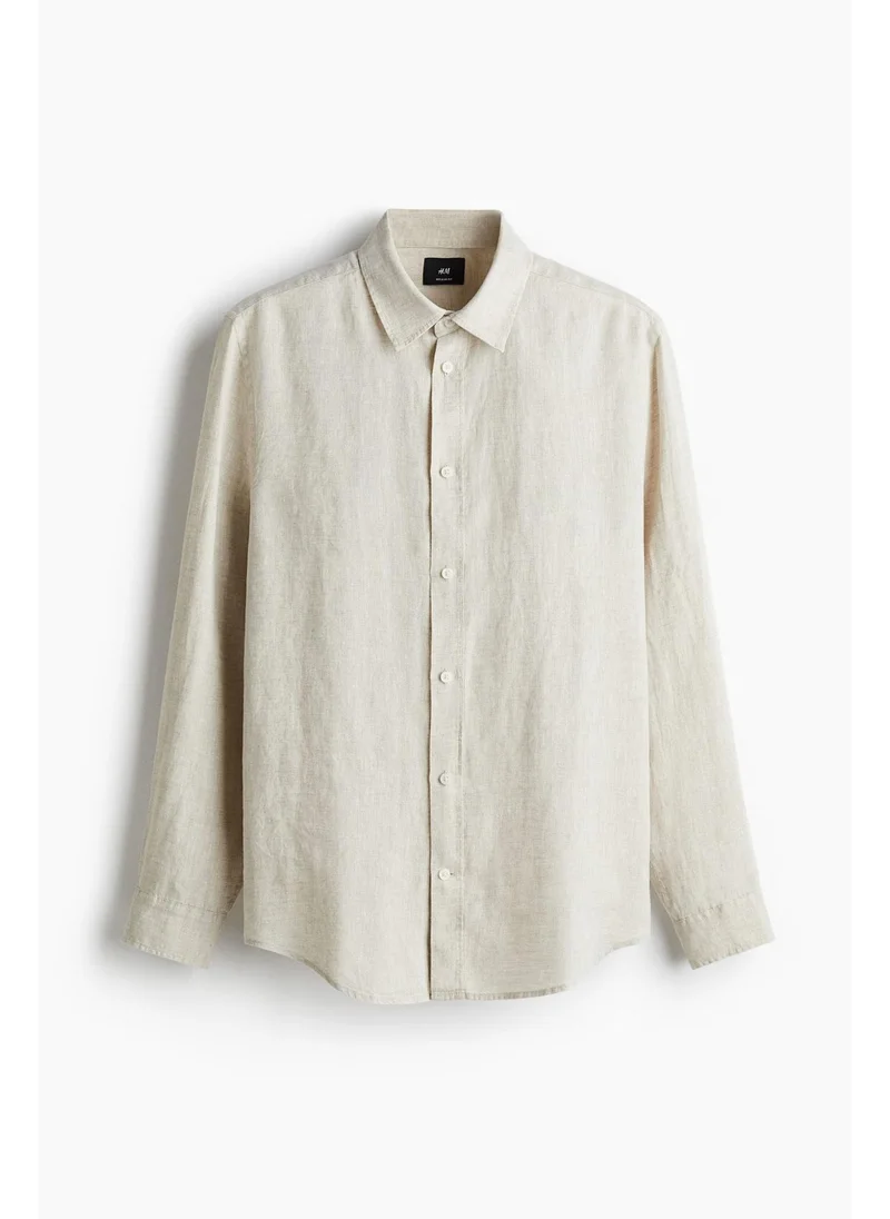 H&M Regular Fit Linen shirt
