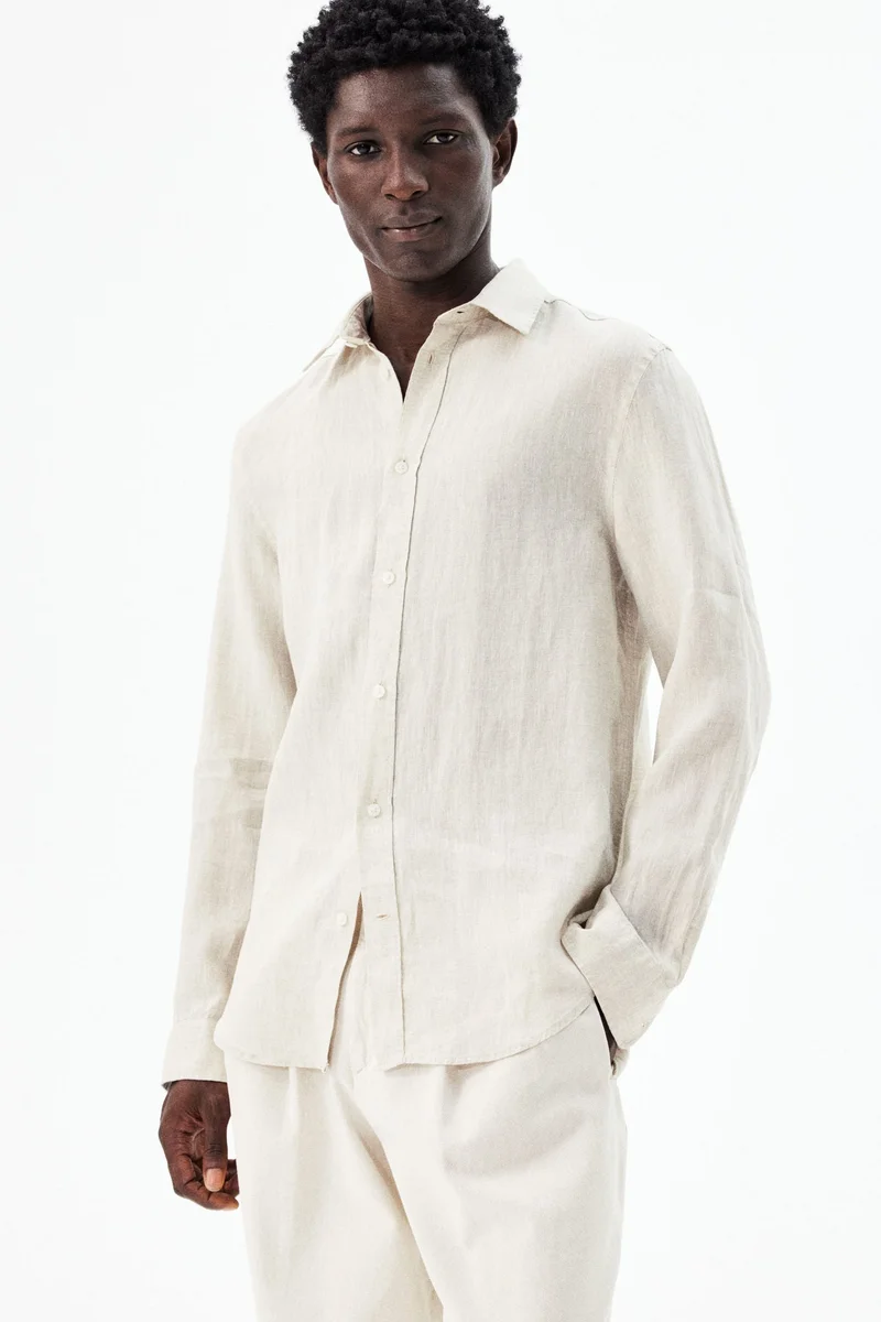 H&M Regular Fit Linen shirt
