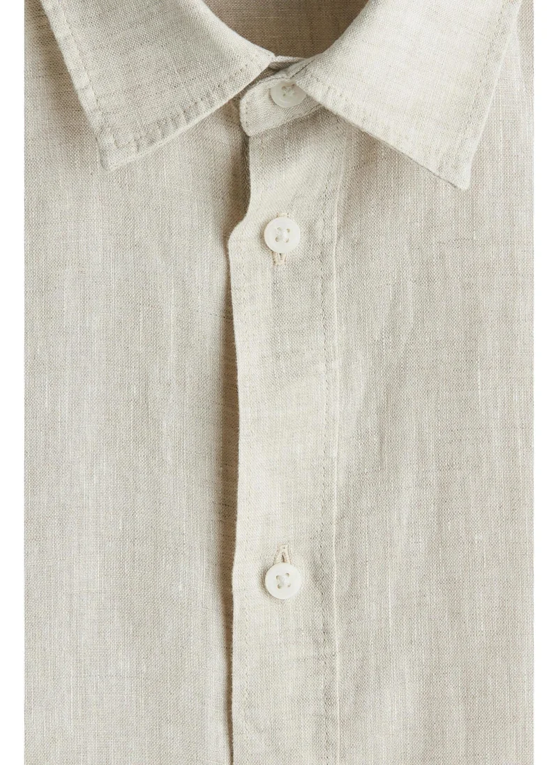 H&M Regular Fit Linen shirt