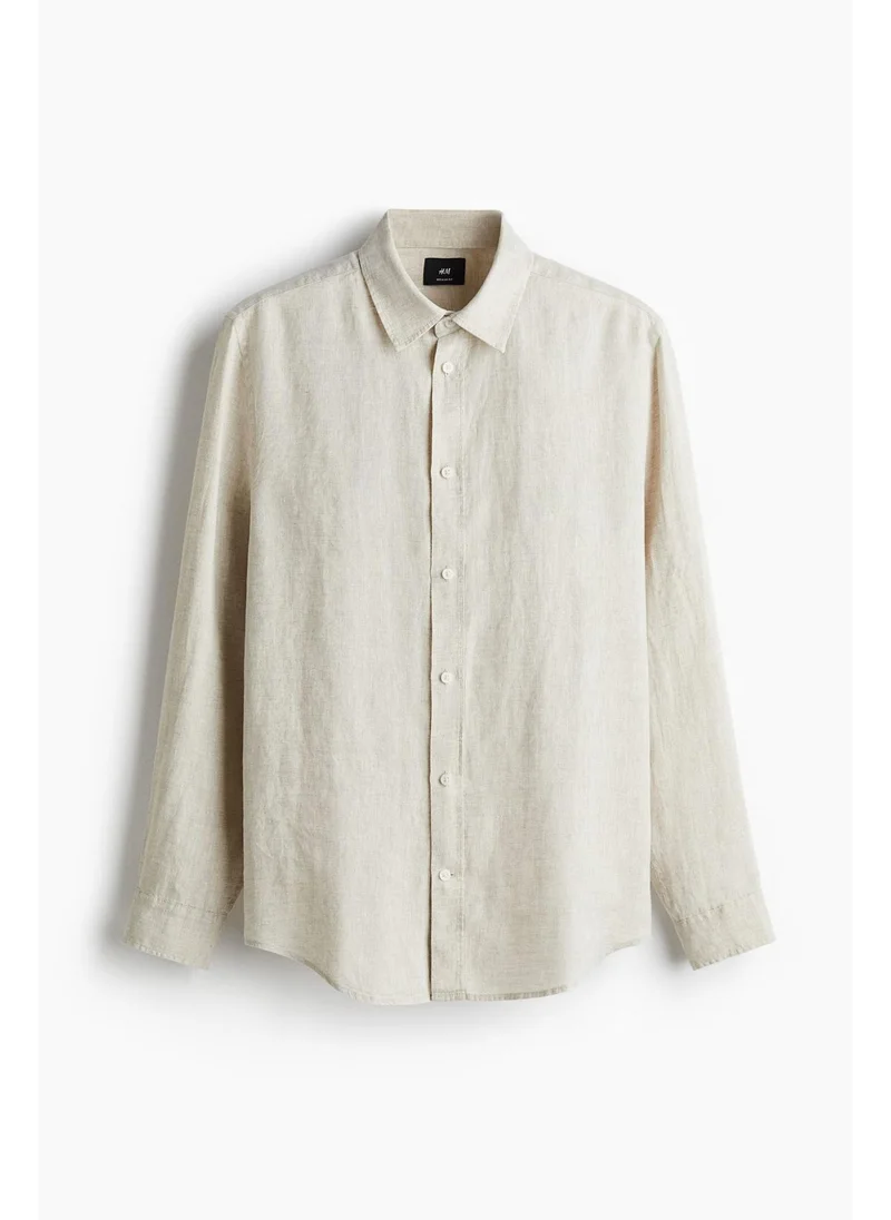 H&M Regular Fit Linen shirt