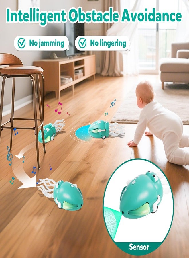 Hirger Dancing Octopus Baby Toys, Crawling Squid Infant Tummy Time Toy with Light Music, Interactive Sensory Toy for Toddler 1 2 3, Birthday Gift for 3 6 9 12 18+ Months Boy Girl, Christmas Stocking Stuffers - Image 3