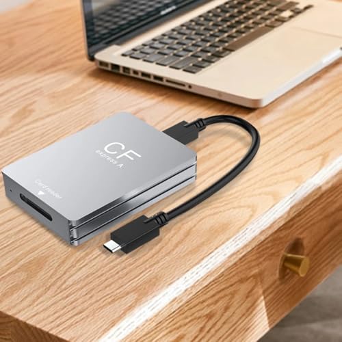 Artek CFexpress Type A Card Reader USB 3.2 Gen 2 with Transfer up to 10GB/s Compact Slim Metal Body with Type C to C and Type C to A Cable Included (Type A) - Image 3