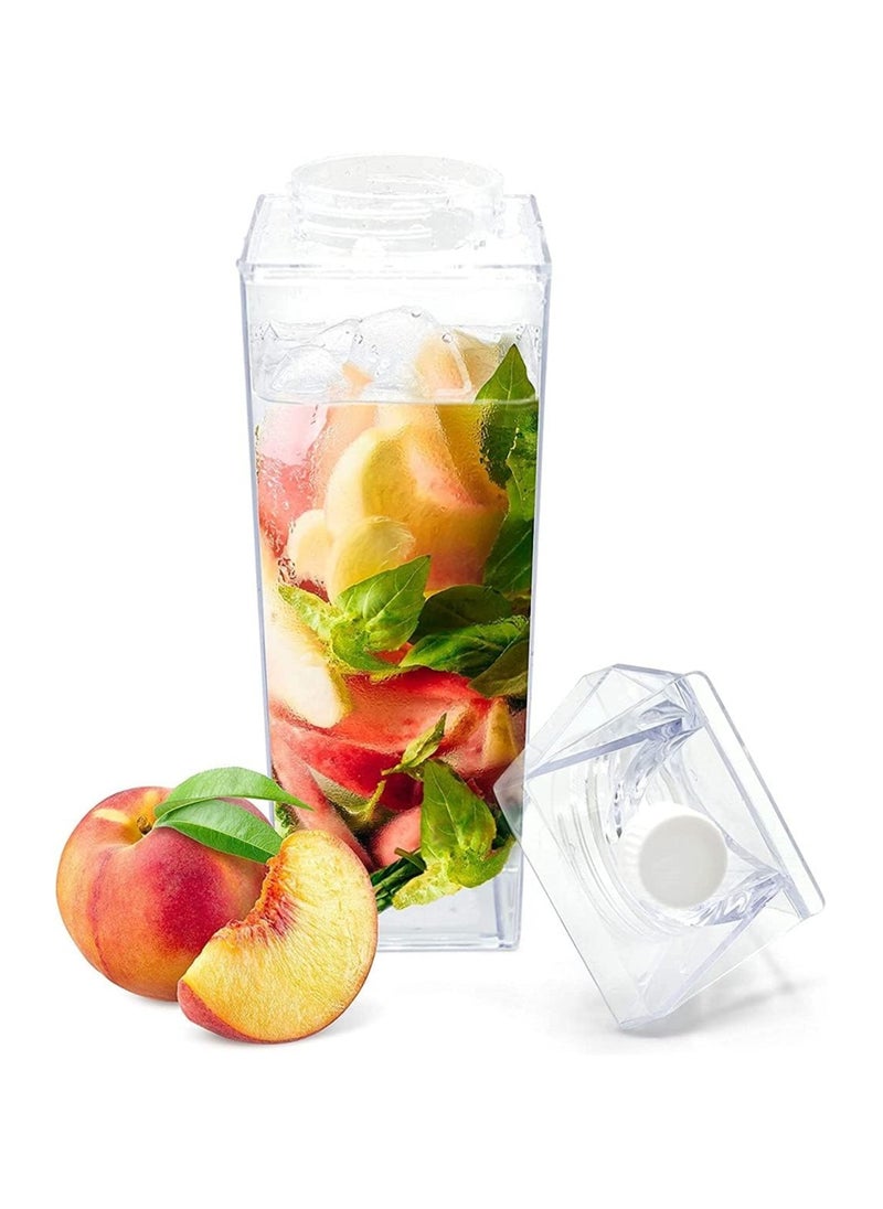 Homesmiths Plastic Milk Bottle, Reusable Milk and Juice Jug, Transparent, Rotatable Seal for Freshness, Perfect for Office, Camping & Kitchen Use, BPA-Free Container-1 Liter  - Image 4