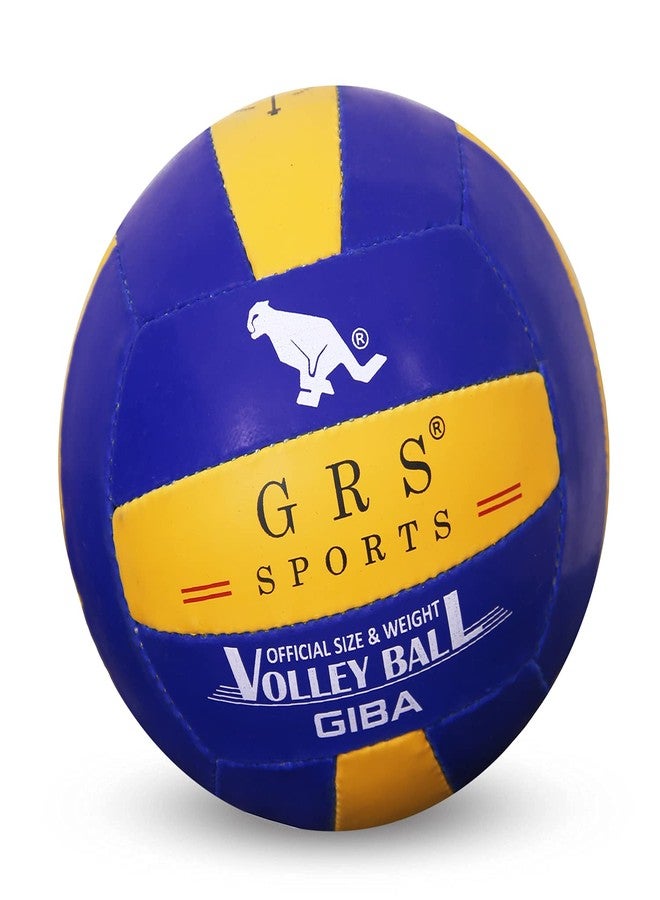 Grès GRS Hand Stiched Rubber VOLLYBALL Size-4 (Multicolour, Ball+ Free AIR Pump, Volleyball) - Image 2