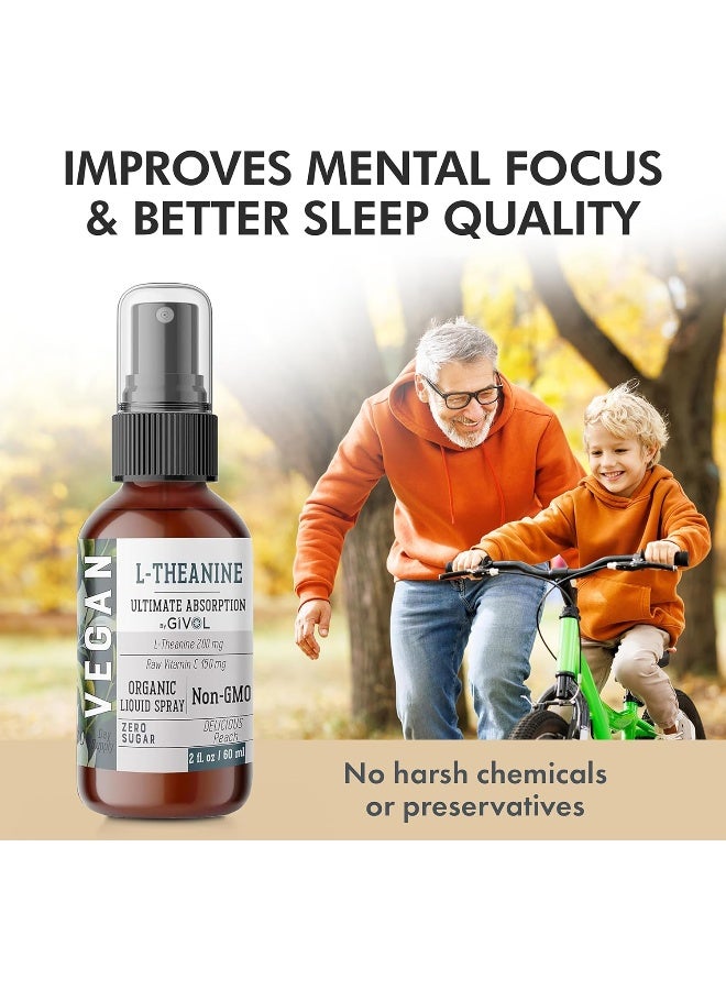 GIVOL L-Theanine Liquid Spray for Kids and Adults - Image 2