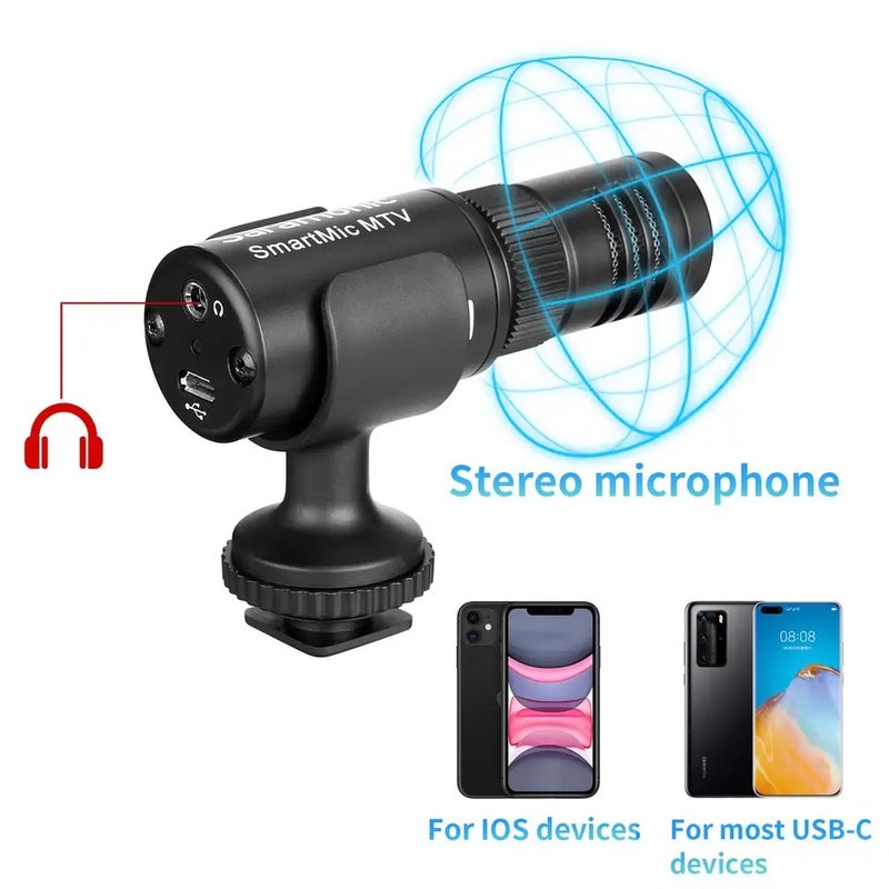 سارامونيك ملحقات كاميرا Saramonic, SmartMic MTV - Image 2