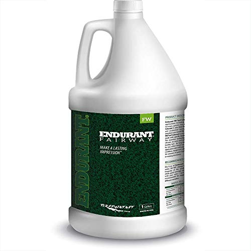 Endurant Turf Colorants - Fairway Spray On Green Grass Paint for Lawns - Revives Dry, Patchy Yards - Dark Grass Hue - Easy to Use, Concentrated Turf Grass Dye - Covers Approx 10,000 Sq Ft - 1 Gal - Image 1