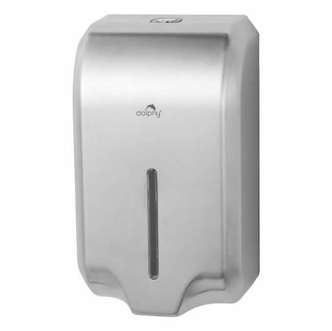 Dolphy Automatic 304 Stainless Steel Wall Mounted Soap Dispenser - (1100ml) - Image 3