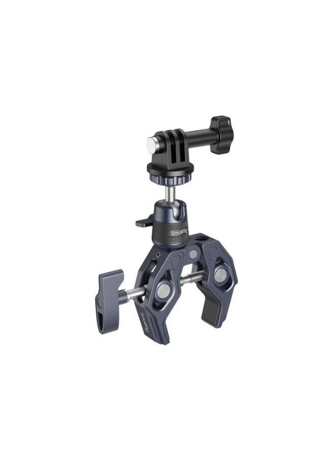 SMALLRIG SmallRig Super Clamp with 360° Ball Head Mount for Action Cameras 4102B  - Image 1