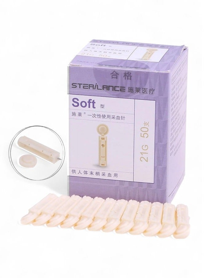 Generic 50 Blood Sugar Test Needles, Serrated Lancet Needles, Needles for Measuring Blood Sugar, Lancet Needles for Glucose Measurement, Blood Sugar Lancets, Serrated Lancet Needles for Testing, Lancet Needles for Blood Sugar Level Testing, Needles for Blood Sugar Measurement, Glucose Measurement Needles, Diabetic Lancet Needles, Blood Sugar Needles for Blood Testing, Needles for Glucose Testing, Blood Sugar Lancet Needles, Serrated Needles for Medical Testing  - Image 3