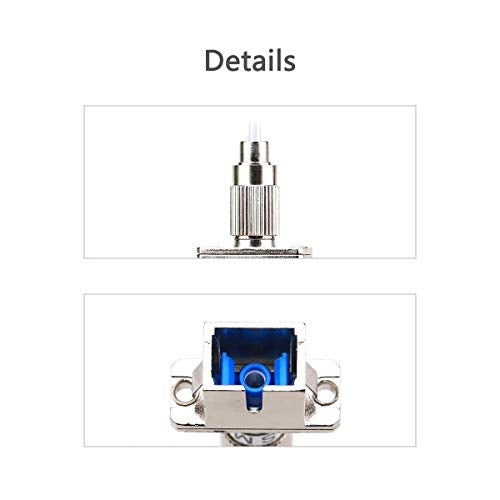 KELUSHI FTTH Optical Equipment Tool FC Male to SC Female Hybrid Flange Singlemode 9/125 SM Optical Fiber Adapter Connector for Digital Communication - Image 4