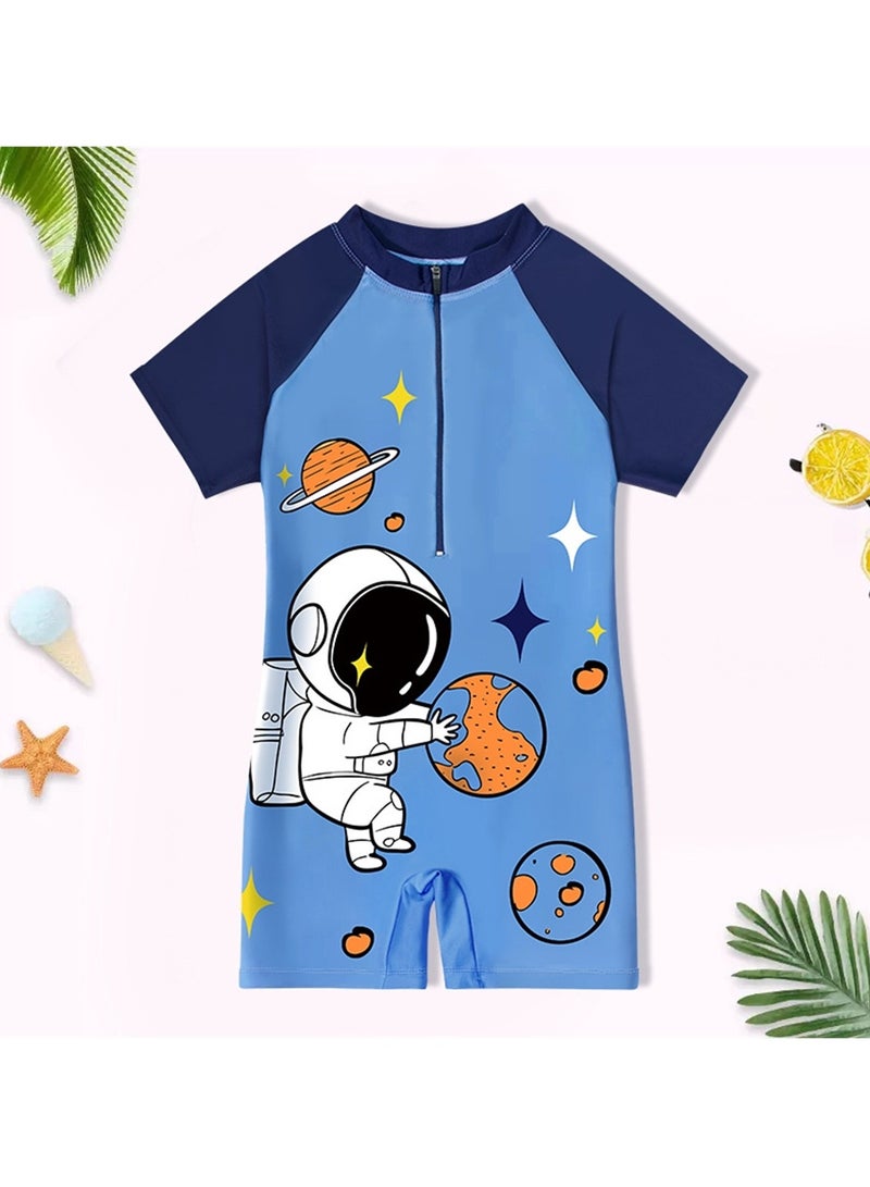 Children's swimsuit cute cartoon swimsuit one-piece swimsuit - Image 2