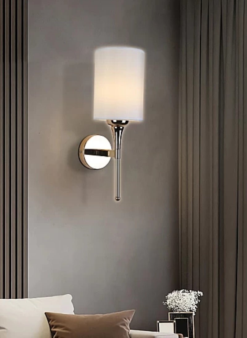 ابليك حائط جداري مودرن مفرد ذهبي E14*1L  - Image 4